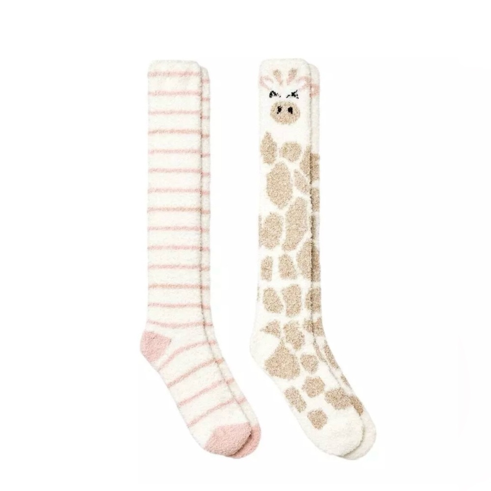Women's 2pk Cozy Knee High Socks